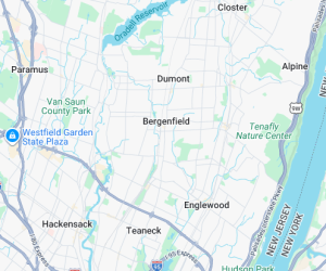 Bergenfield NJ Map